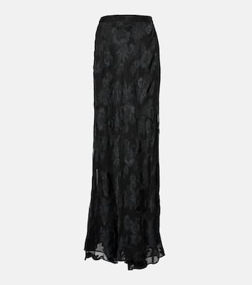 Gonna lunga in raso | Etro