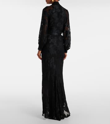 Gonna lunga in raso | Etro