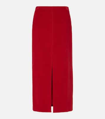 Falda midi de algodón | Brunello Cucinelli