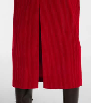 Falda midi de algodón | Brunello Cucinelli