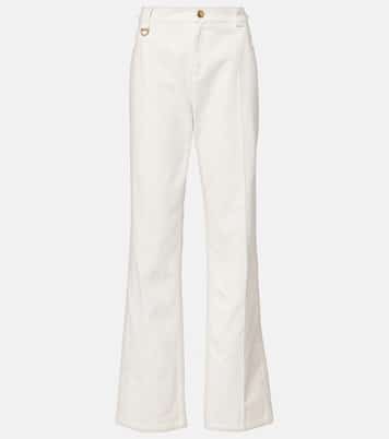 Gerade Hose aus Baumwoll-Canvas | Chloé