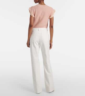 Gerade Hose aus Baumwoll-Canvas | Chloé