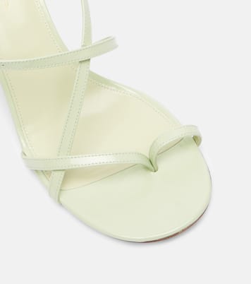 Mules Bulle 105 en cuir verni | Dries Van Noten