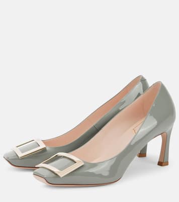 Trompette 70 patent leather pumps | Roger Vivier