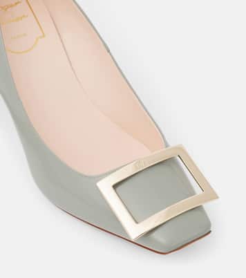 Trompette 70 patent leather pumps | Roger Vivier