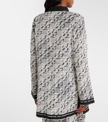 Tunique imprimée en soie et coton | Tory Burch