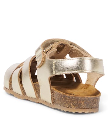 Sandali in pelle metallizzata | PèPè