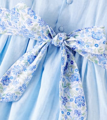 Kleid Madeira aus Baumwolle und Leinen | La Coqueta
