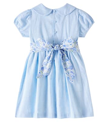 Kleid Madeira aus Baumwolle und Leinen | La Coqueta