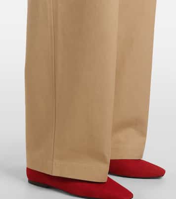 Pantaloni a gamba larga in cotone | Toteme