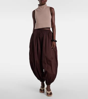 Draped balloon pants  | Alaïa