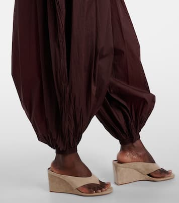 Draped balloon pants  | Alaïa