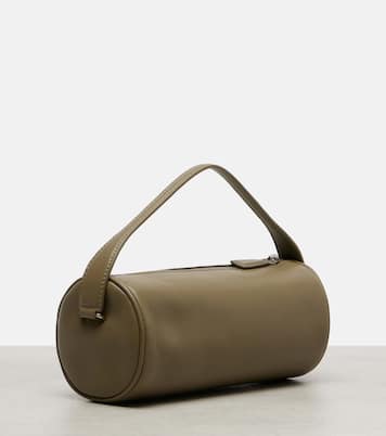 Round 90's leather tote bag | The Row