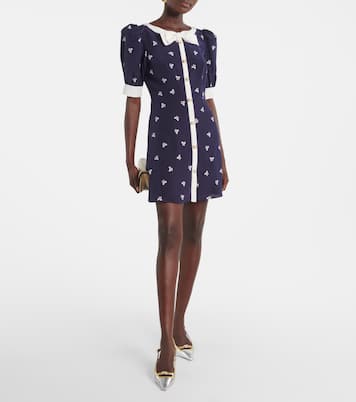 Robe en soie à pois | Alessandra Rich
