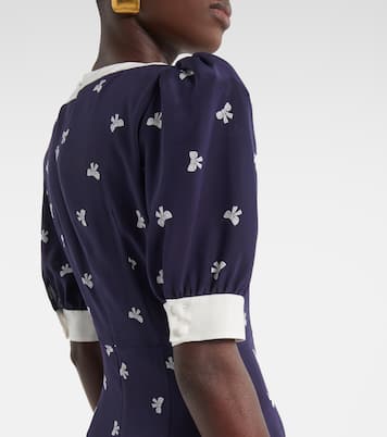 Robe en soie à pois | Alessandra Rich
