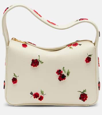 Elena Small leather shoulder bag | Khaite