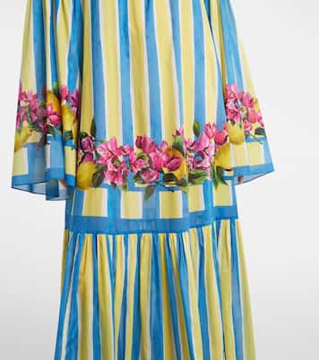 Caftán de algodón a rayas | Dolce&Gabbana