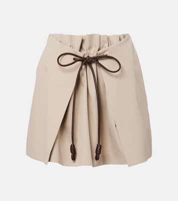 Minirock aus Gabardine | Loewe