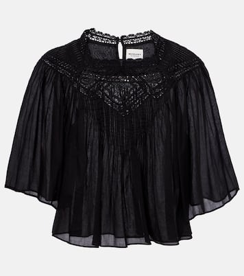 Blusa Garia de algodón con encaje | Marant Etoile