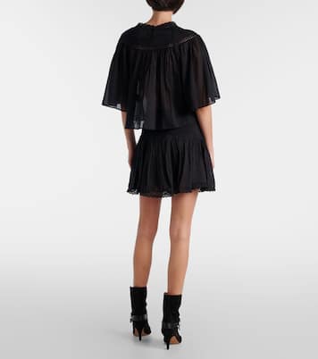 Blusa Garia de algodón con encaje | Marant Etoile