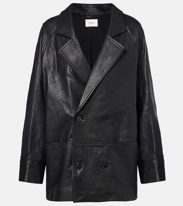 Chaqueta oversized de piel | Frame