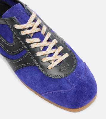 Sneakers aus Veloursleder | Dries Van Noten