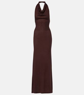 Reed halterneck maxi dress | Aya Muse