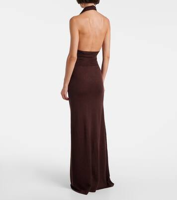 Reed halterneck maxi dress | Aya Muse