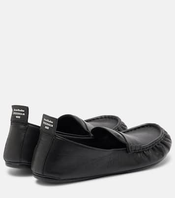 Leather penny loafers | Acne Studios