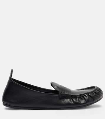 Leather penny loafers | Acne Studios