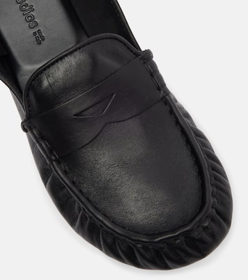 Leather penny loafers | Acne Studios
