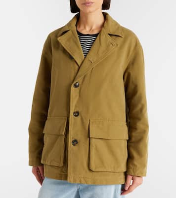 Ronay shearling-trimmed cotton parka | Nili Lotan