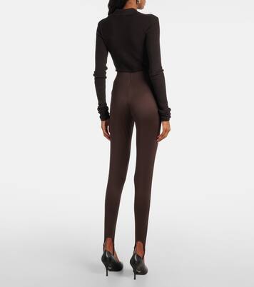 Caserta high-rise stirrup leggings | The Frankie Shop