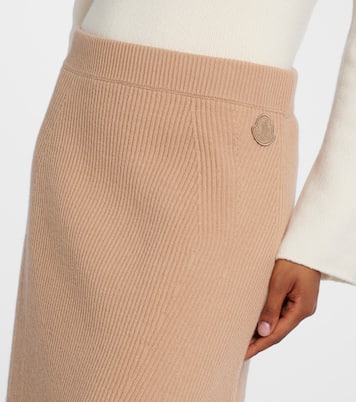 Midirock aus Wolle und Kaschmir | Moncler