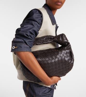 Jodie Intrecciato S号编织皮革托特包 | Bottega Veneta