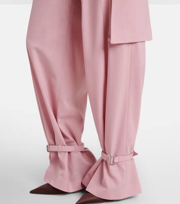 Pantalones cargo con cinturón | The Attico