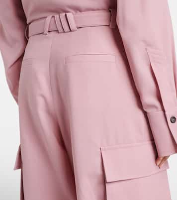 Pantalones cargo con cinturón | The Attico