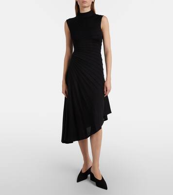 Midikleid aus Schurwolle | Alaïa