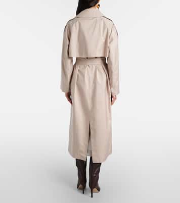 Gabardina The Cube Delfino de sarga | Max Mara