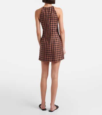 Minikleid Antigua aus Leinen | Asceno