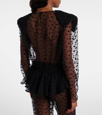 Bluse aus einem Baumwollgemisch | Chloé