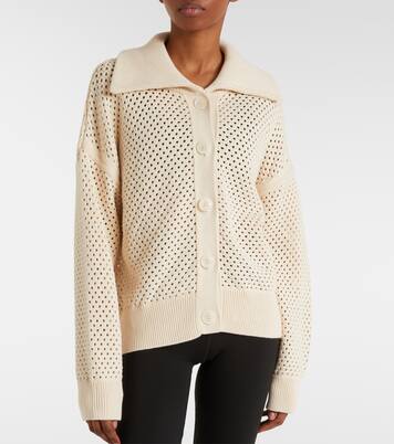 Myrtle pointelle cotton cardigan | Varley