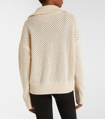 Myrtle pointelle cotton cardigan | Varley
