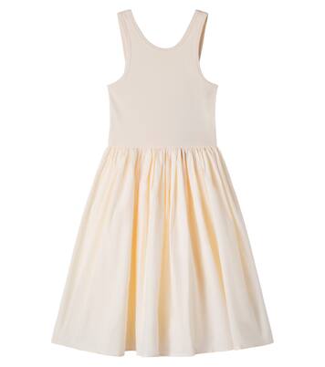 Corella ribbed-knit cotton-blend dress  | Molo