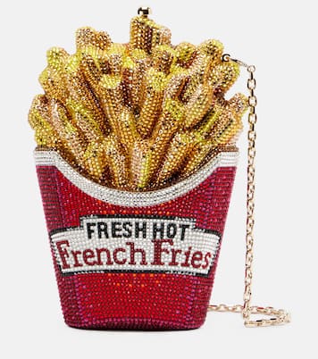 Clutch French Fries mit Kristallen | Judith Leiber Couture