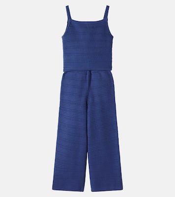 Crochet cotton tank top and pants set | Polo Ralph Lauren Kids