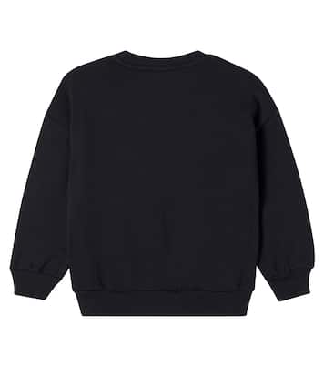 Embroidered cotton jersey sweatshirt | Mini Rodini