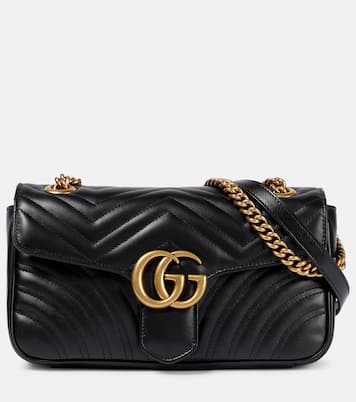 Borsa a tracolla GG Marmont Small in pelle matelassé | Gucci