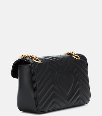 Borsa a tracolla GG Marmont Small in pelle matelassé | Gucci