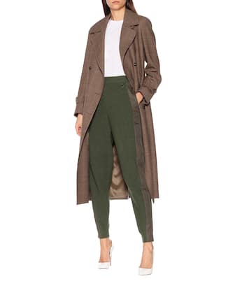 Pantalon tapered en laine | Stella McCartney
